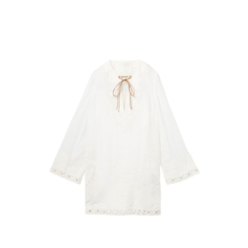 Zimmermann Women Indra Embroiderd Tunic Dress